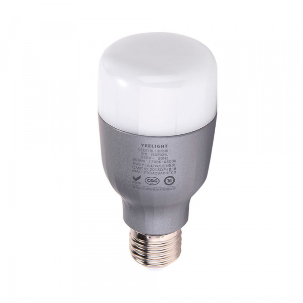 Умная лампочка Xiaomi Yeelight Smart Led Bulb Color YLDP02YL